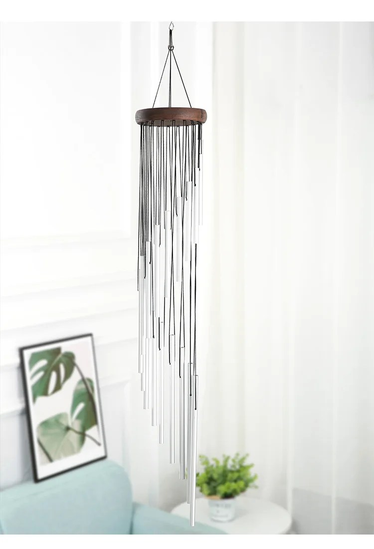 Wholesale High Quality European Large Outdoor Memorial Wind Bells Indoor Metal Sympathy Wind Chimes for Gifts