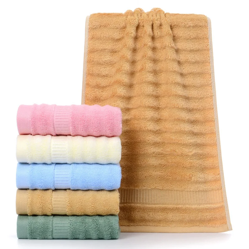 Bamboo Fiber Bath and Face Towel Set Quick-Dry Eco-Friendly Antimicrobial Custom Printed Plain Style for Gift Organic