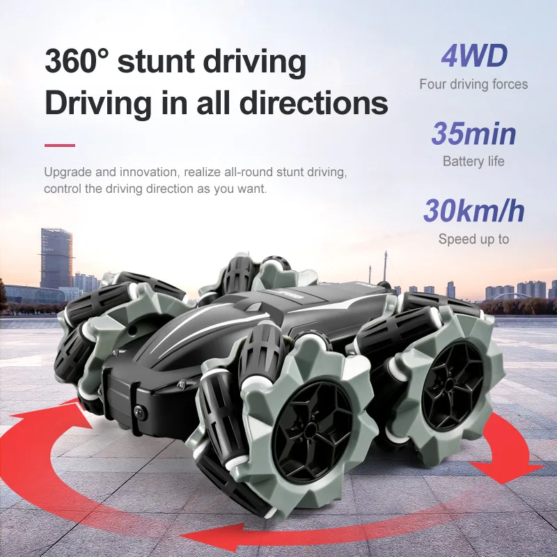 Remote control rampage drifting double-sided Rc Hobby Radio Control Rc Car Toy Boats Servo Metal Ball Usec Bead