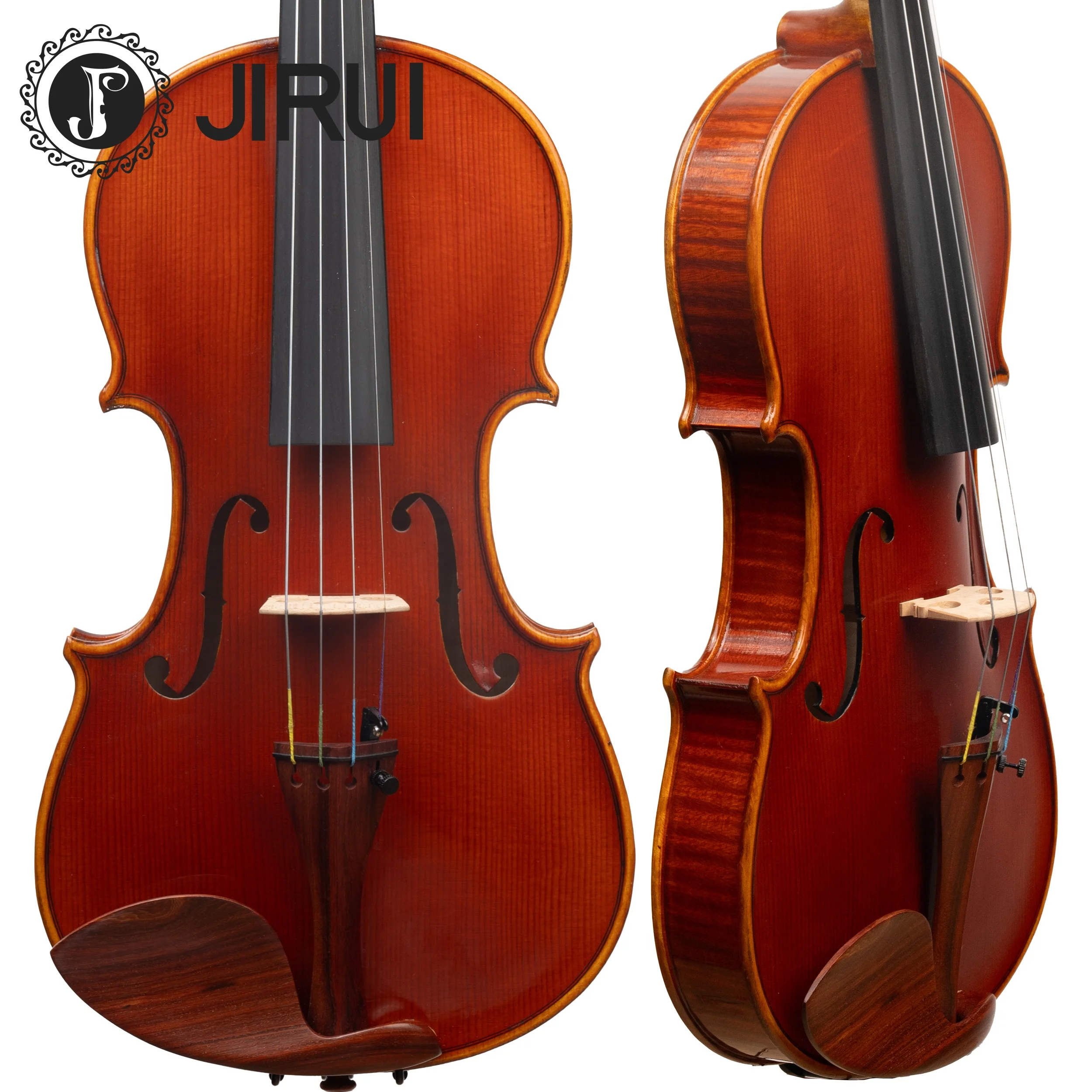 Full-Size Spectrum Professional Violins Advanced European Violin 1/32 to 4/4 Handmade High Quality Spruce Instrument grade B
