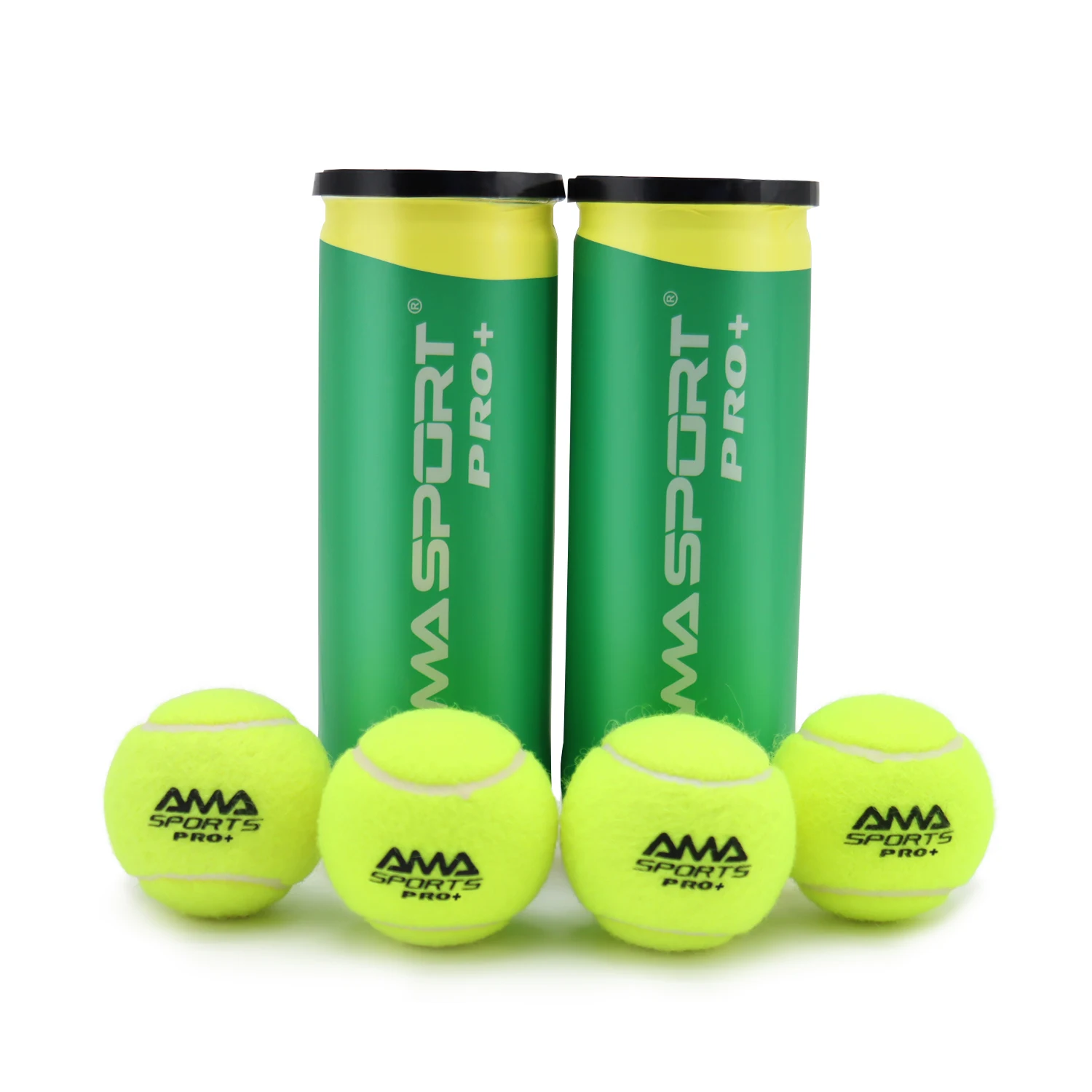 AMA Sport Wholesale High Quality Professional Custom Padel Tennis Beach Tennis Balls Natural Felt Materials Tennis Balls OEM