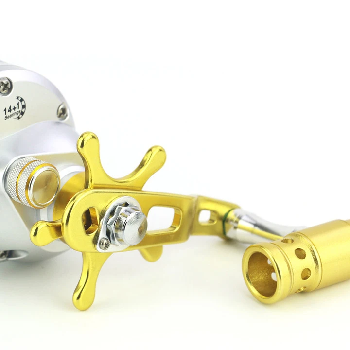 Horizon 15BB Trolling Reel Angelrolle Aluminum CNC Saltwater Big Game Fishing Reel Molinete Pesca Conventional Jigging Reel