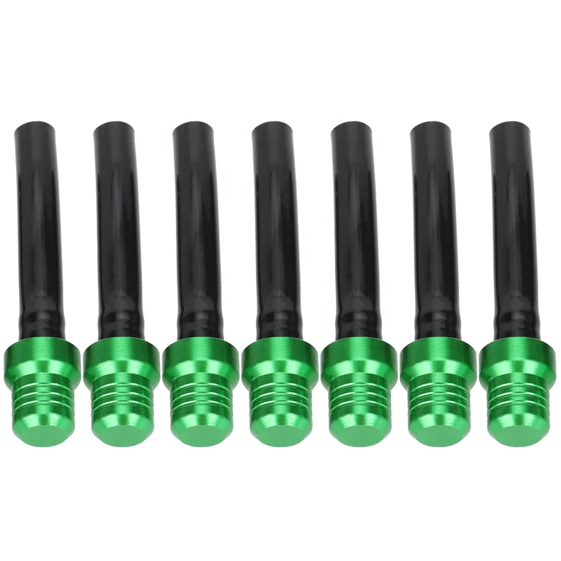 HIAORS 7pcs Green CNC Fuel Gas Tank Breathing Hose Fit 50cc 110cc 150cc SSR125 110 CRF TTR XR XC Lifan Taotao ATV Motorcycle