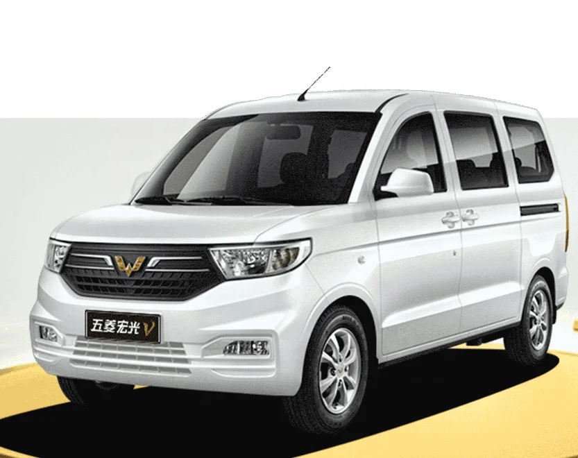 Китайский недорогой автомобиль Wuling Hongguang Van 1.5L 6MT 2 5 7 8 мест бензиновый грузовой фургон мини-фургон сделано в Китае подержанные автомобили