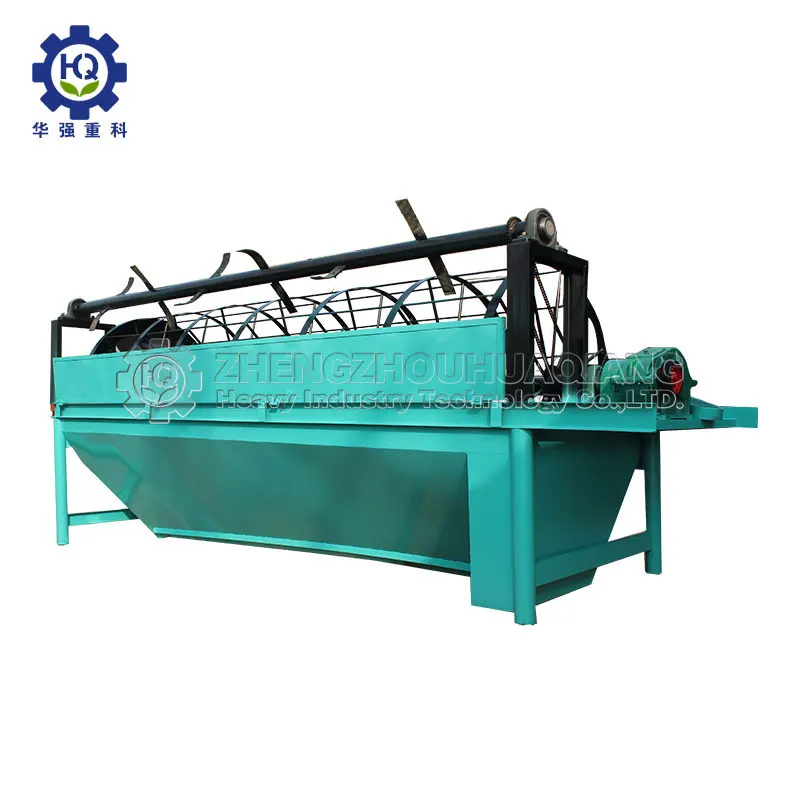 Revolving drum animal manure mineral screening machine