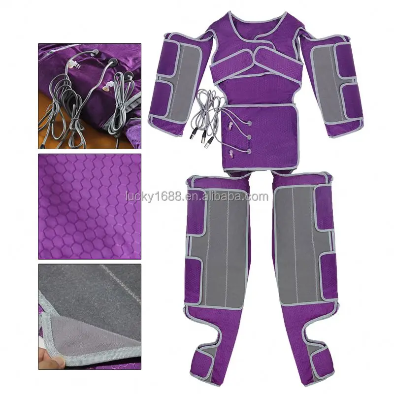 Body Air Press Therapy Massage Slimming Machine Far Infrared Therapy Sauna Lymph Drainage Device