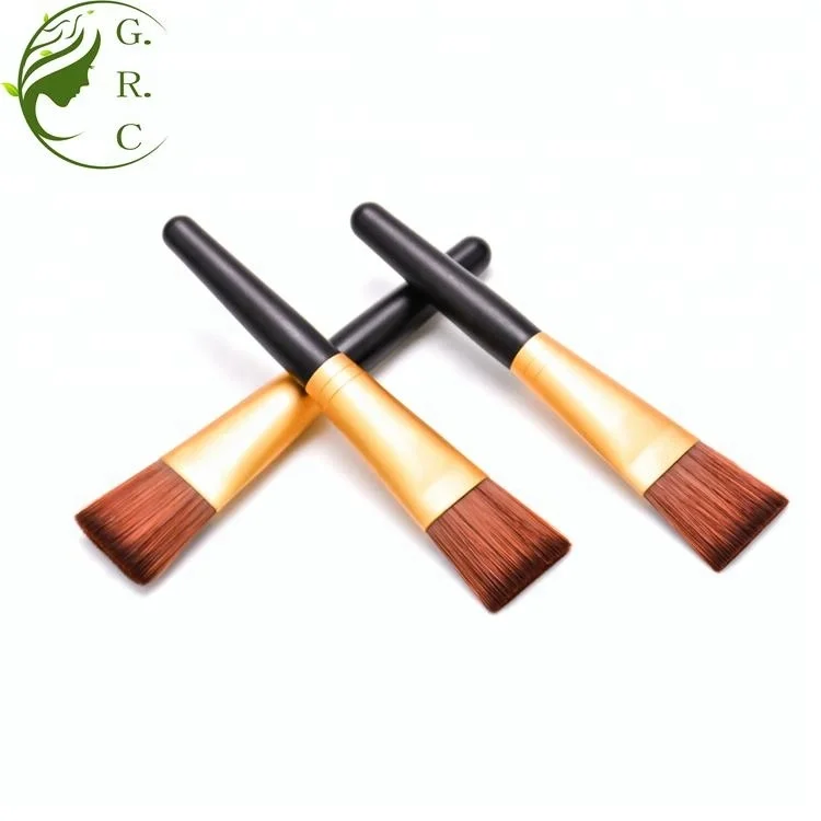 Skincare Custom-Logo-Face Mask -Brushes Single Private Label Black White Pink Single Mini Facial Clay Mask Brush