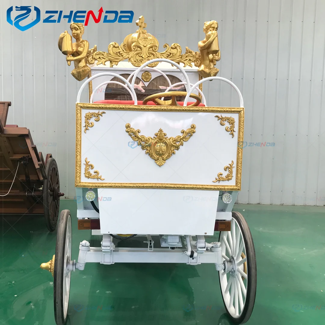 Роскошный Классический белый экскурсионный Королевский автомобиль/индивидуальный уникальный Электрический свадебный автомобиль/Королевский Элегантный классический электрический