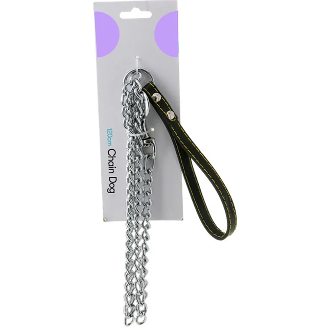 1,6 мм до 4,2 мм бесшовных товары для домашних животных собак животных витая Цепочка с карабином для домашних животных цепи кубинская цепь для собак