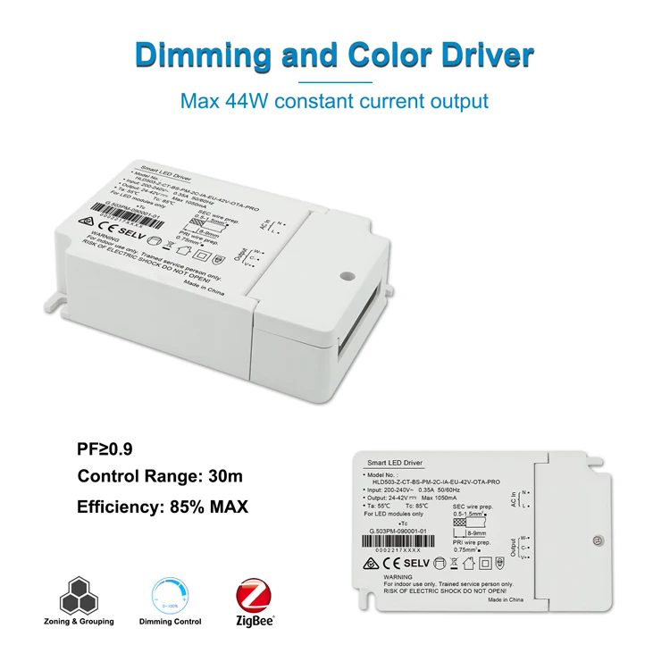 ZigBee 3 0 Zigbee Беспроводное управление Светодиодный драйвер умное освещение затемняемый