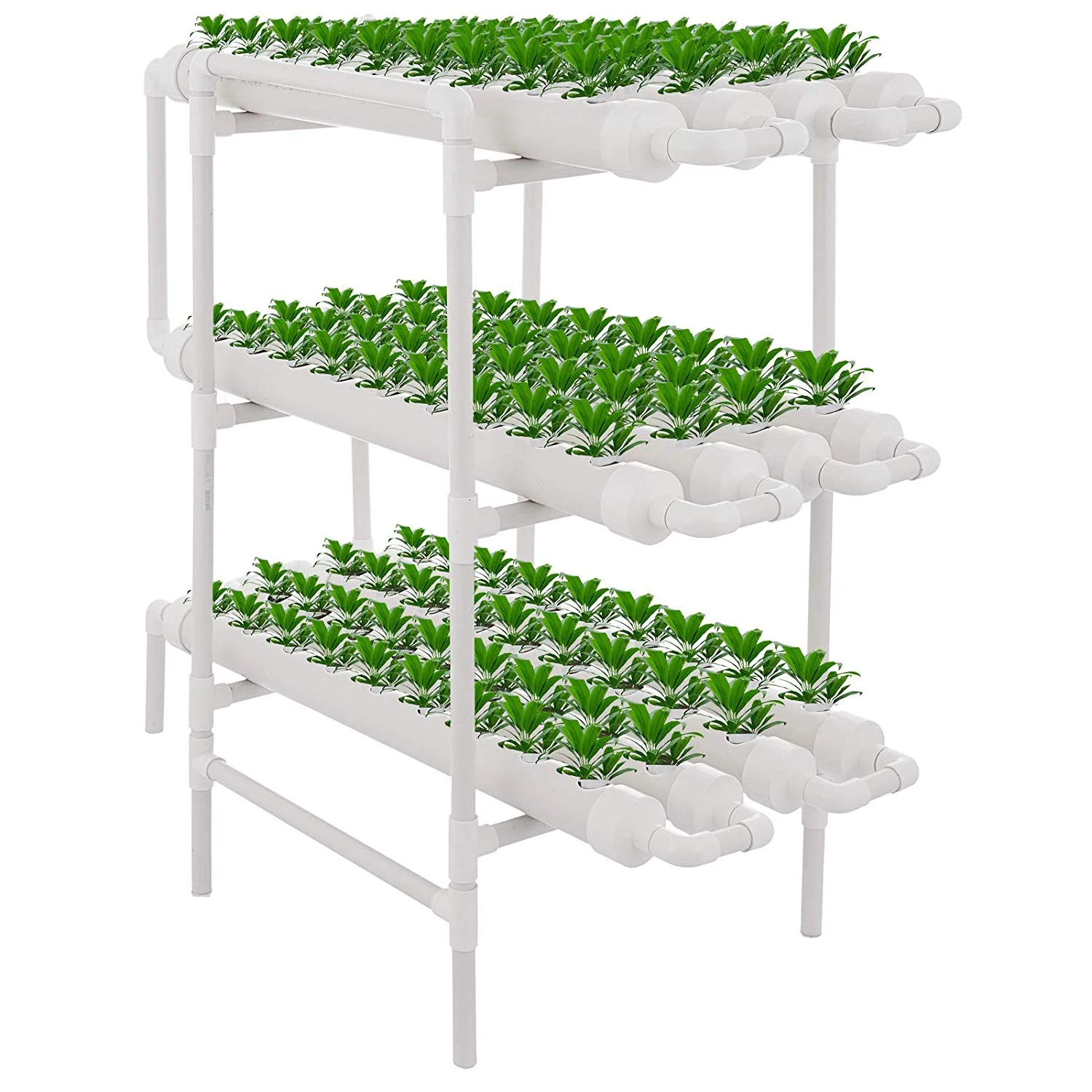 Nft Channel Strawberry NFT hydroponic grow system 108 holes PVC pipe  NFT Channel System Supplier