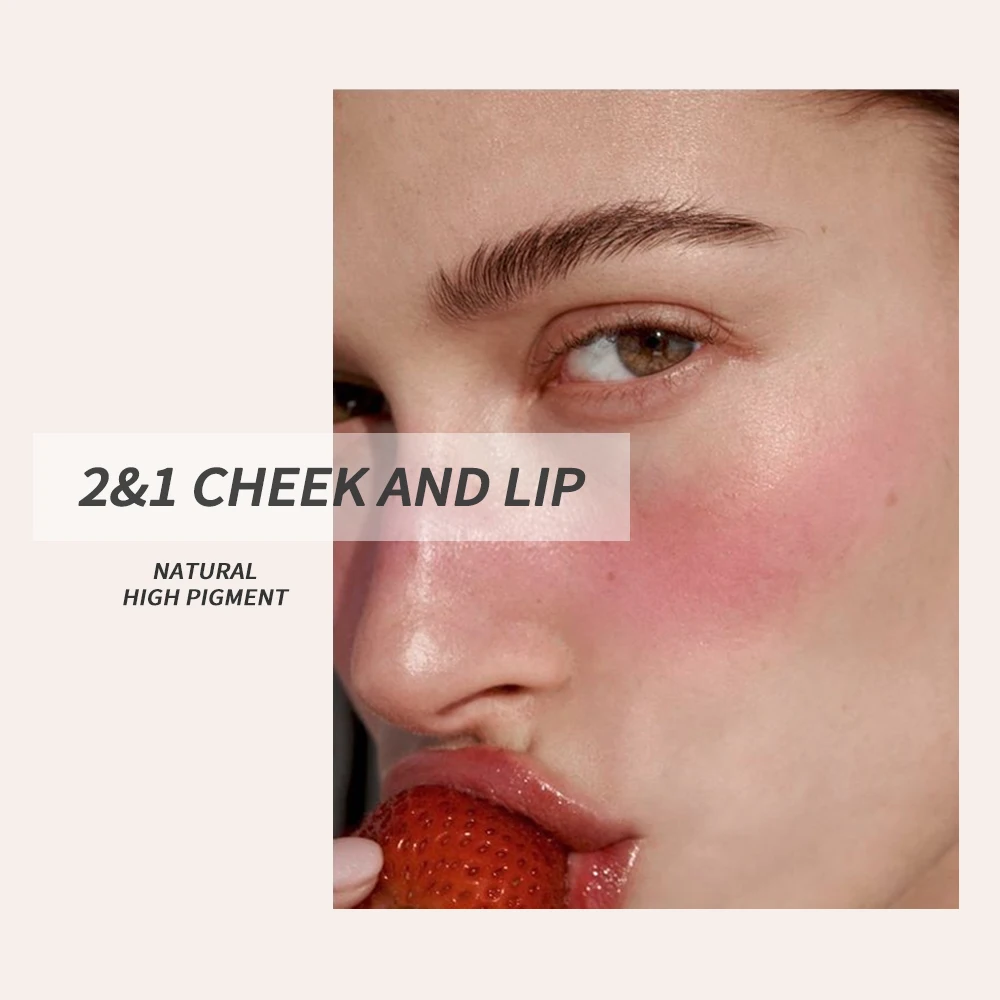 Shimmer Changing Lipgloss Nourishing Liquid Blush Custom Color-changing Liquid Lip Tint Gloss Blusher