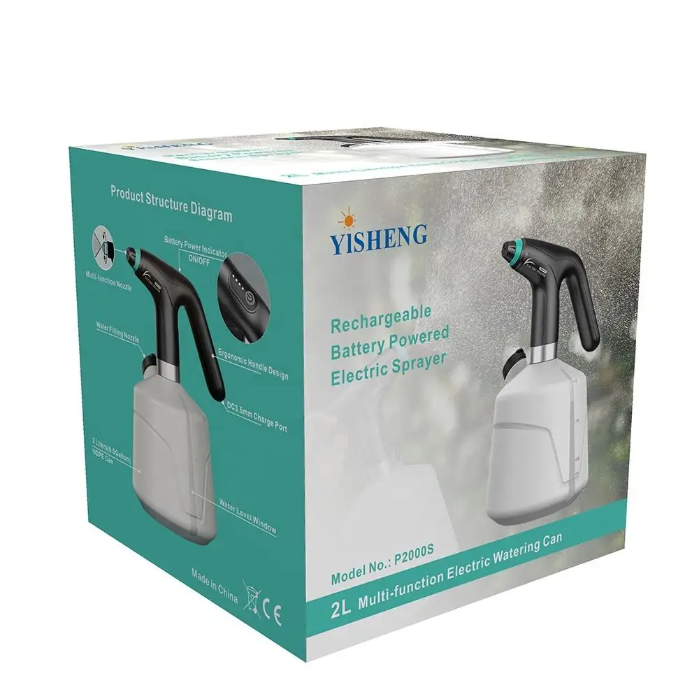 High Quality Durable Portable Multicolor 1000ml Rechargeable Sprayers Electric for Garden Plant Sprayer