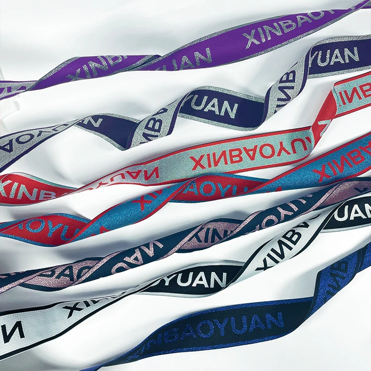 Высококачественная дешевая жаккардовая тканая лента на заказ