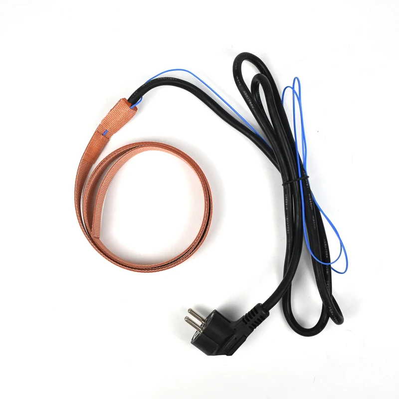 BRIGHT Customized 220V 120W 20*1200Mm Electric Heating Flexible Silicone Rubber Strip Heater Heating Belt
