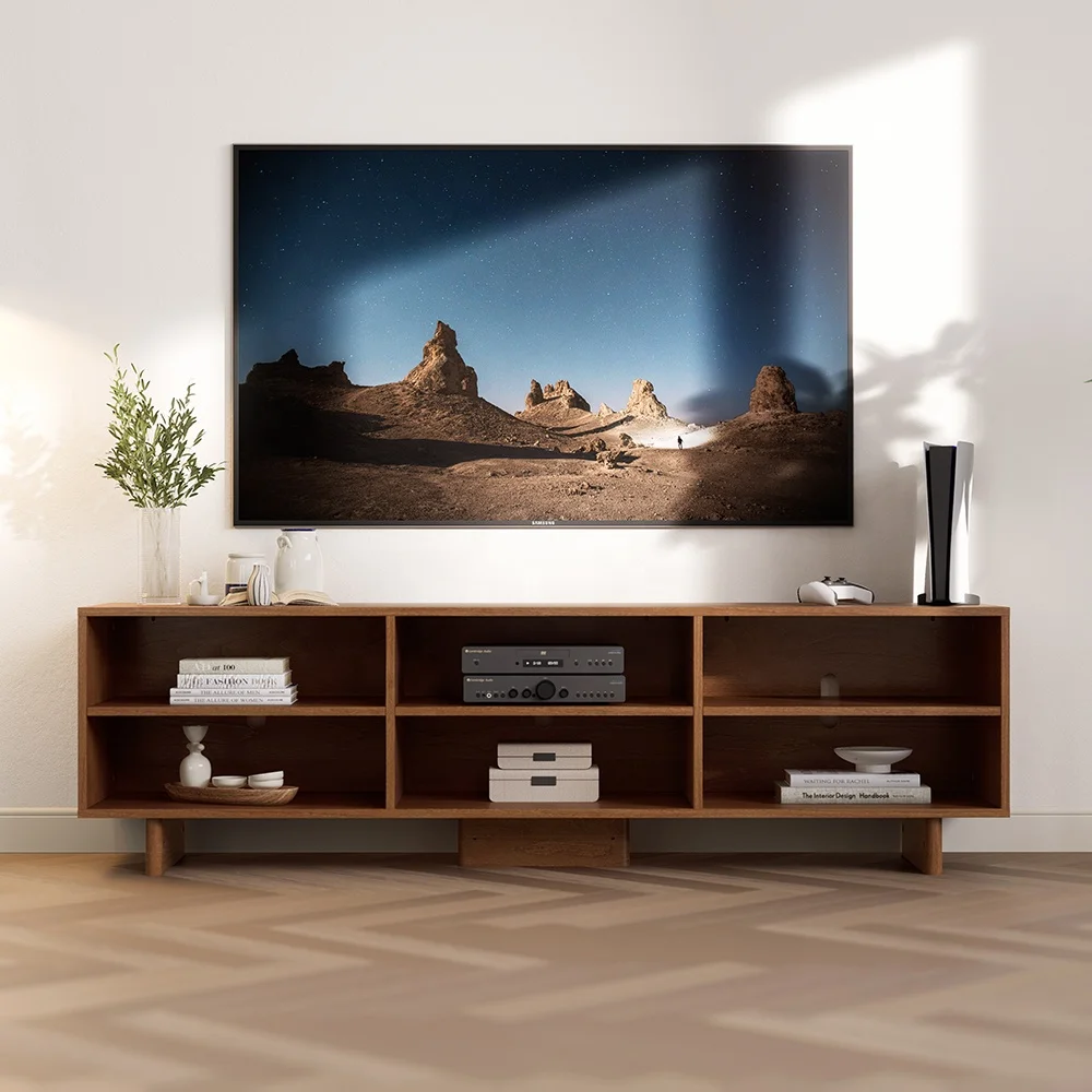 Only B2B Boori Wooden Large Home Storage Organization Book Shelves Cabinet