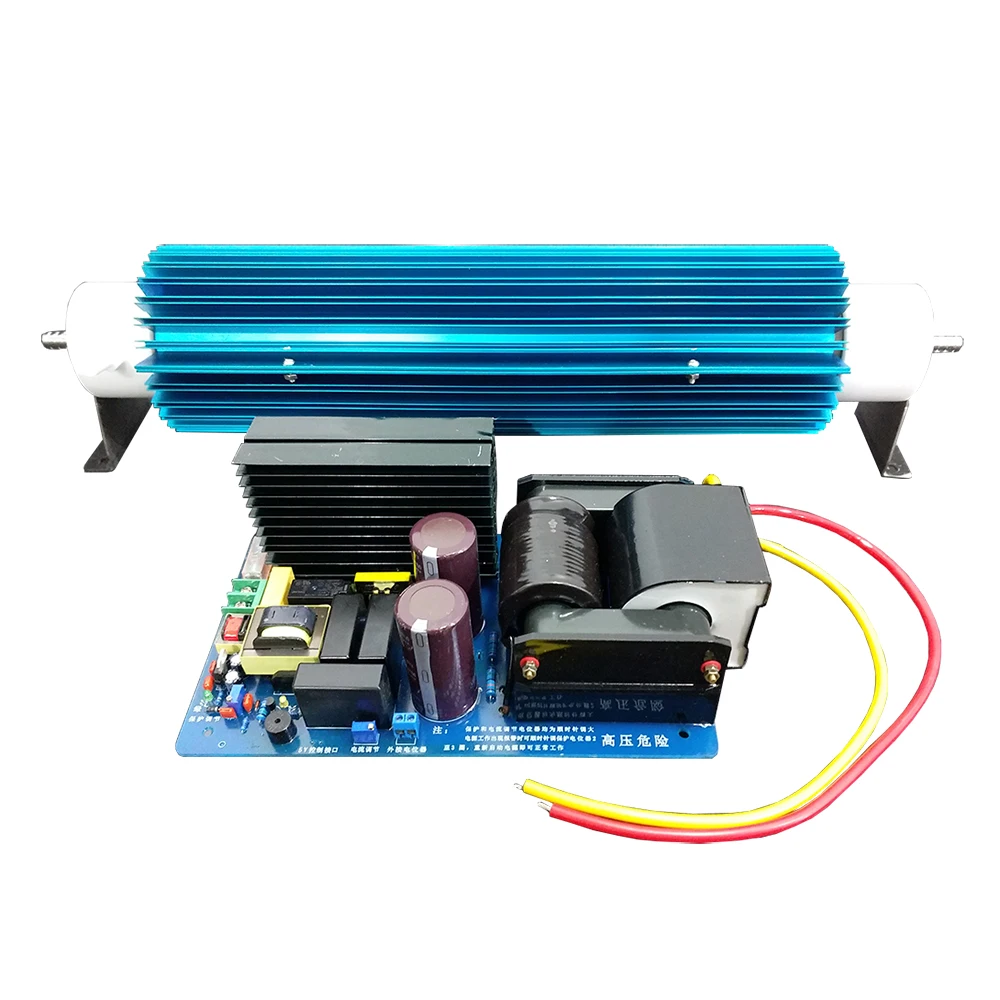50G adjustable ceramic tube ozone generator with oxygen concentrator / ozone tube / drinking water ozone generator