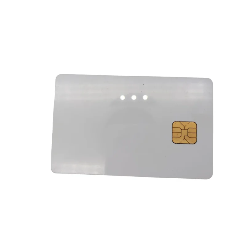 ISO11785 Protocol  SLE4442 4428 Contact ID  plain white PVC  Card with Hico 2750 OE  magnetic strip
