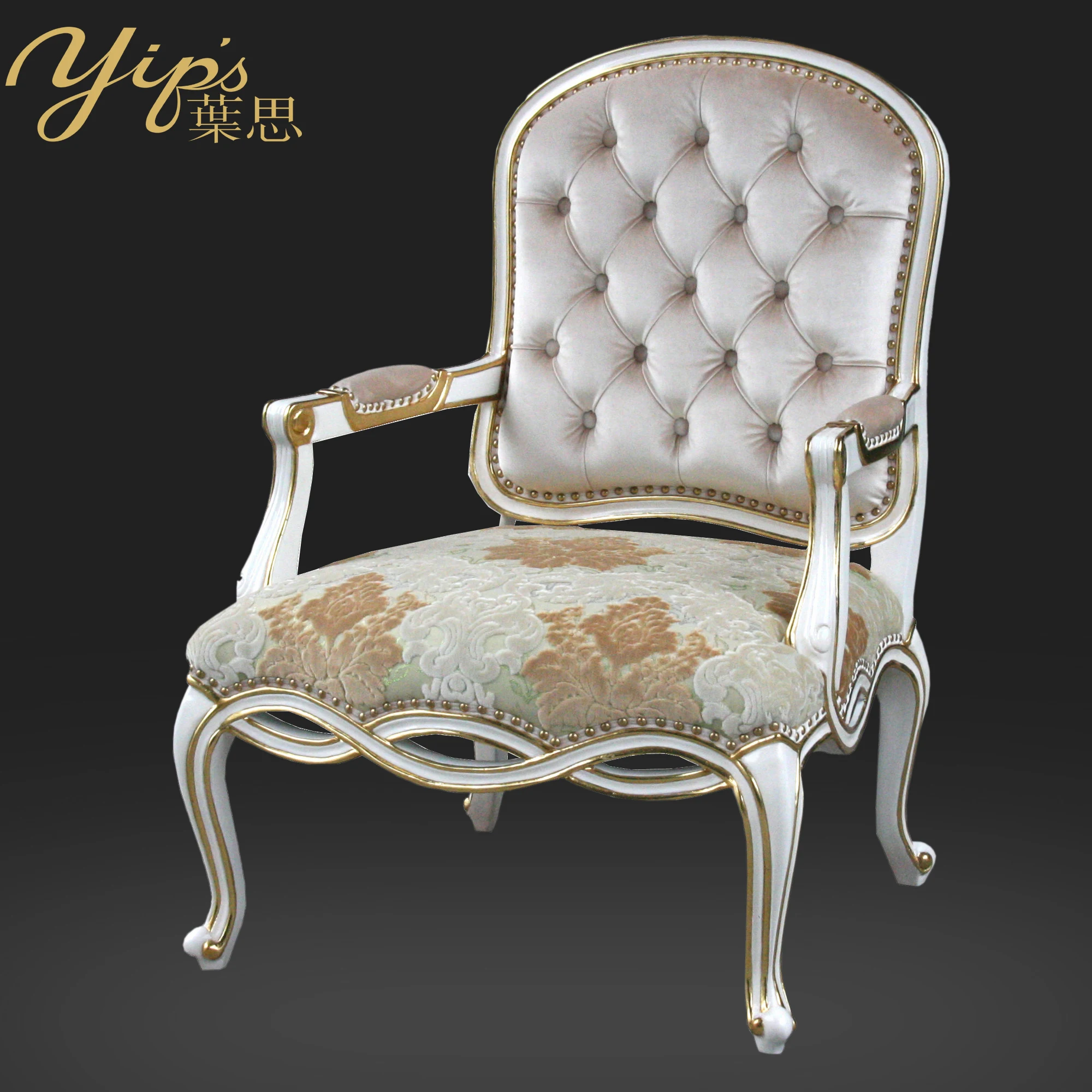Yips LD-2005-1889 французская Роза серии ручная роспись цветочный узор гостиной Классическая Элитная кресло с