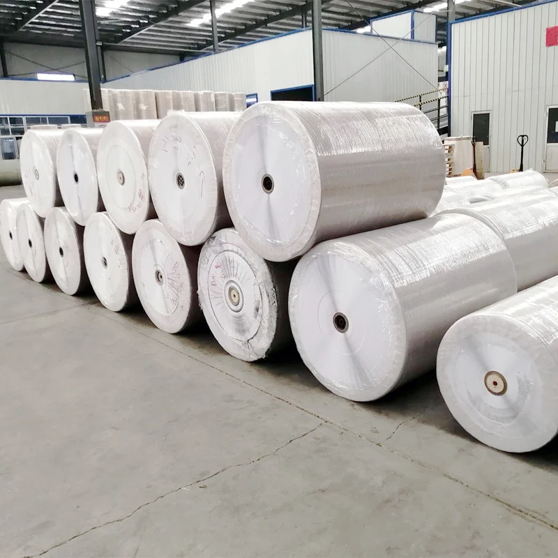 Jumbo Roll direct thermal label adhesive sticker paper