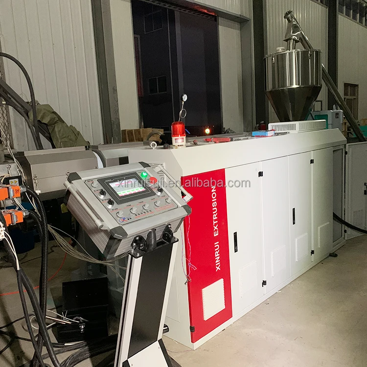 Single Screw Plastic LDPE LLDPE PE Sheet Extrusion Making Machine