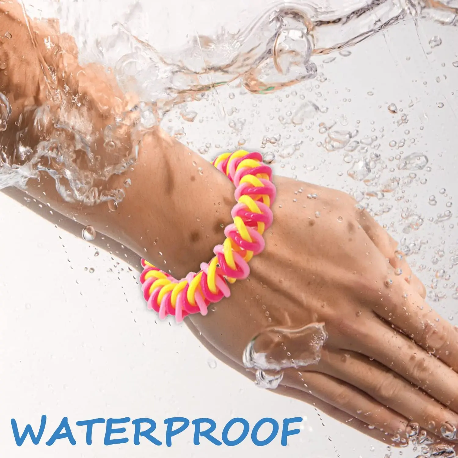 Double Color Essential Oil Anti Mosquito EVA Bracelet For Hiking Camping Walking Product