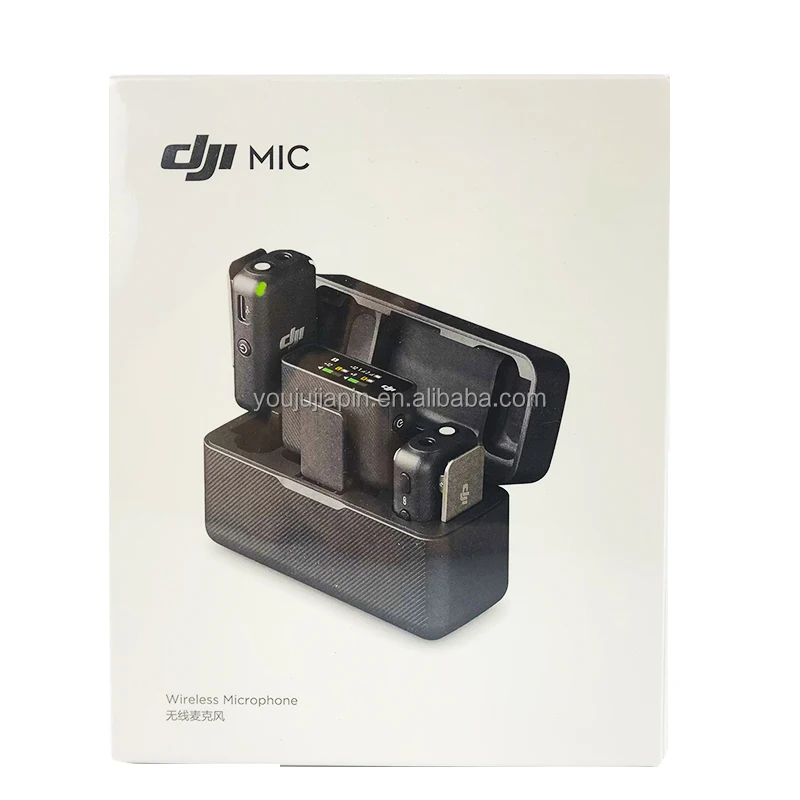 DJI Mic с 250 метров беспроводного диапазона и двухканальной записи высококачественный Аудио встроенный сенсорный экран