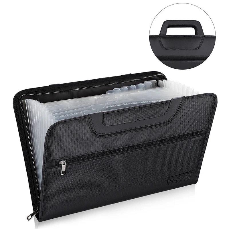 Best Selling Customize Size Color School Office Home Fireproof Waterproof Document File Envelop Laptop Bag