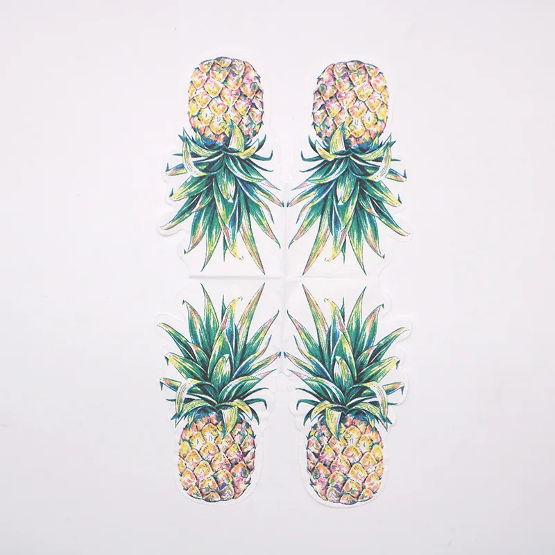 Wholesale Super Absorbent Special Shape Colorful Soft Pattern Portable Disposable Paper Napkins