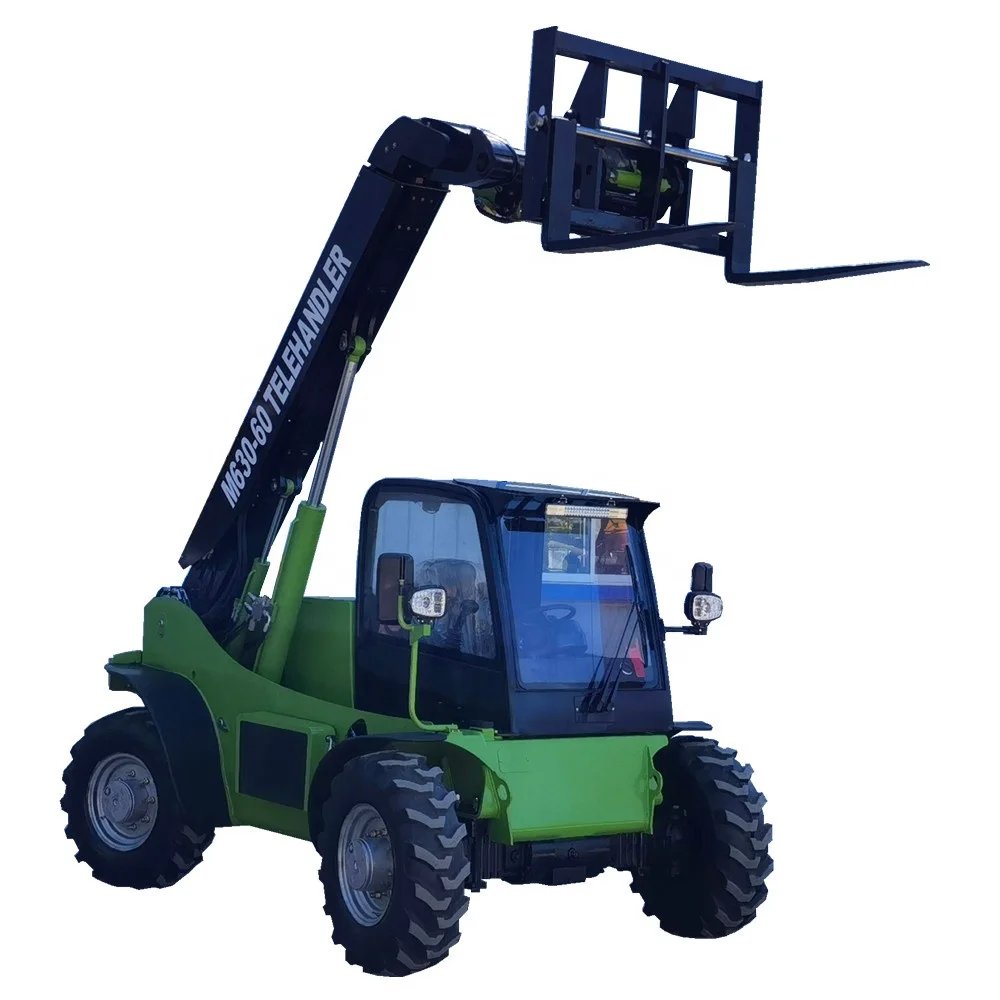 Farm Machinery Mini Telehandler Forkliflt with Quick Coupling System for Attachments