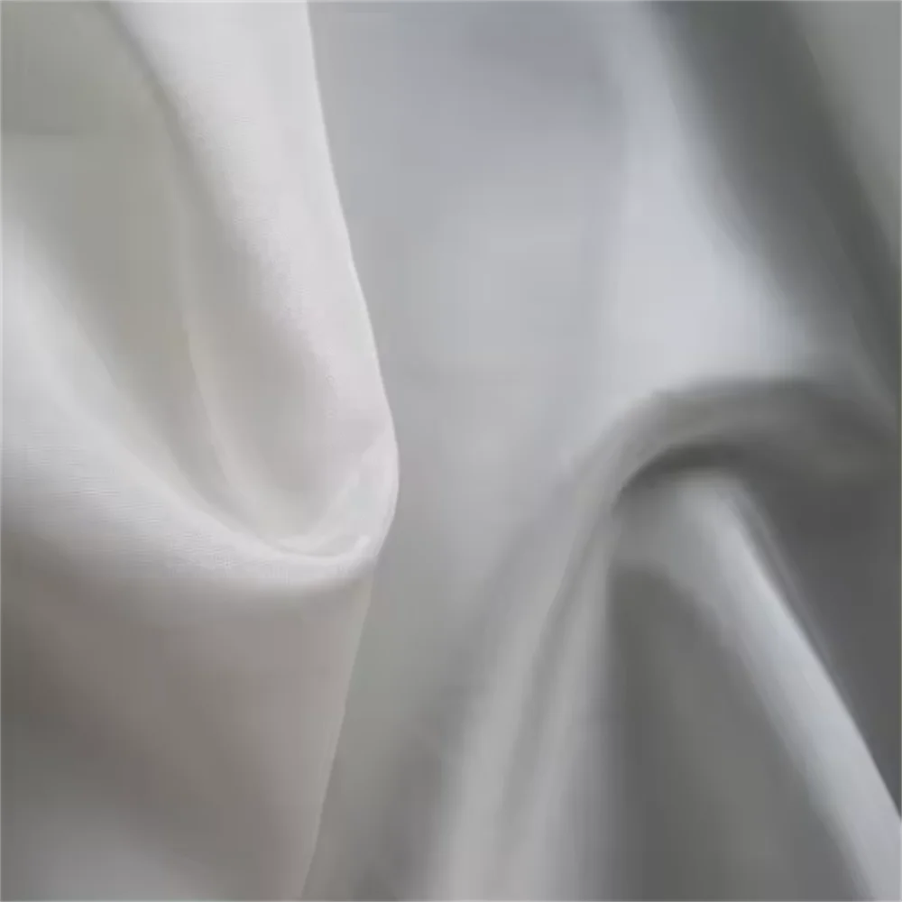 Chinese Supplier Factory Direct Graceful Material Custom Dyed Color Silk Habotai Fabric for Women Good Cloth