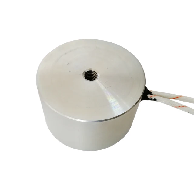 Works Pieces Steel Pipe Handling 12V Dc Electromagnet