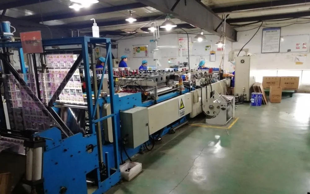 
Stand Up Zipper Pouch Bag Making Machine 