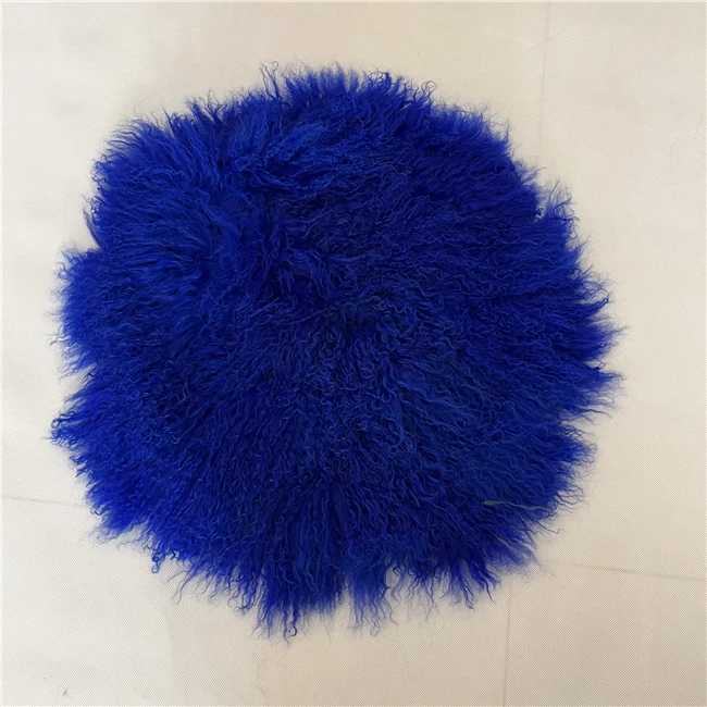 Curly Kalgan Lamb Fur Plate throw