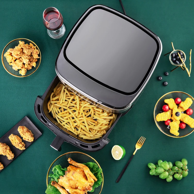 8L Newest air fryer without oil no oil air deep fryer kitchen appliance with rapid air circulation