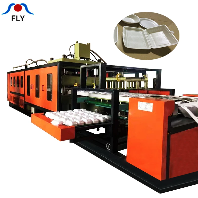 High quality PS foam quick box vacuum molding machine