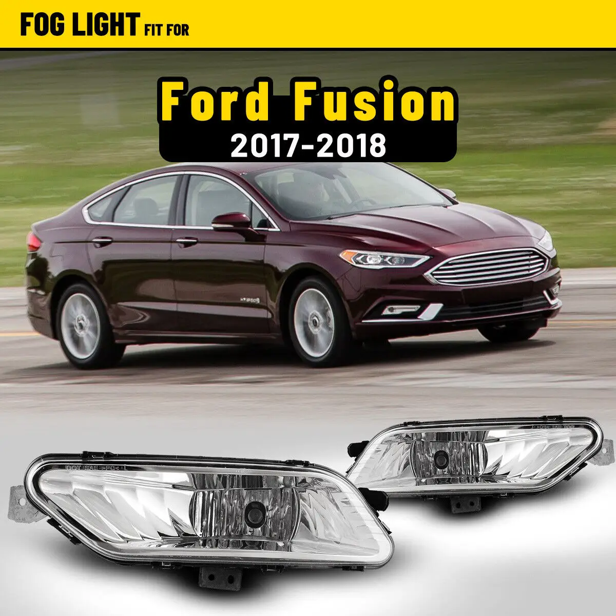 Fog lamp For Ford FUSION 2017 FOG LAMP LED Fog light
