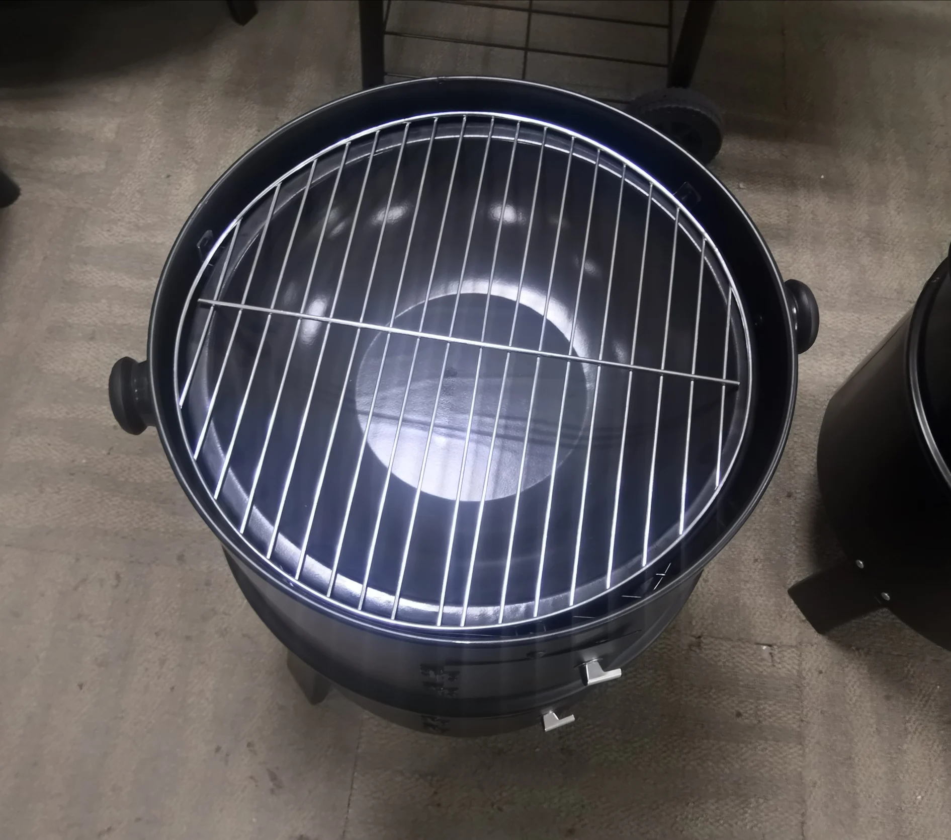 3In1 Bbq Smoker Grill Three Floors Barbecue Brazilian Oven Charcoal Bbq Grill