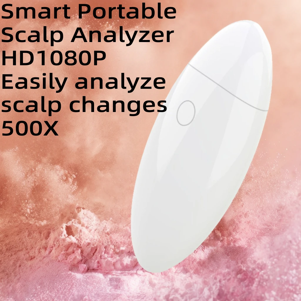 3.0MP mini scalp analyzer wireless connection to mobile phone tablet  camera video analysis comparison and storage