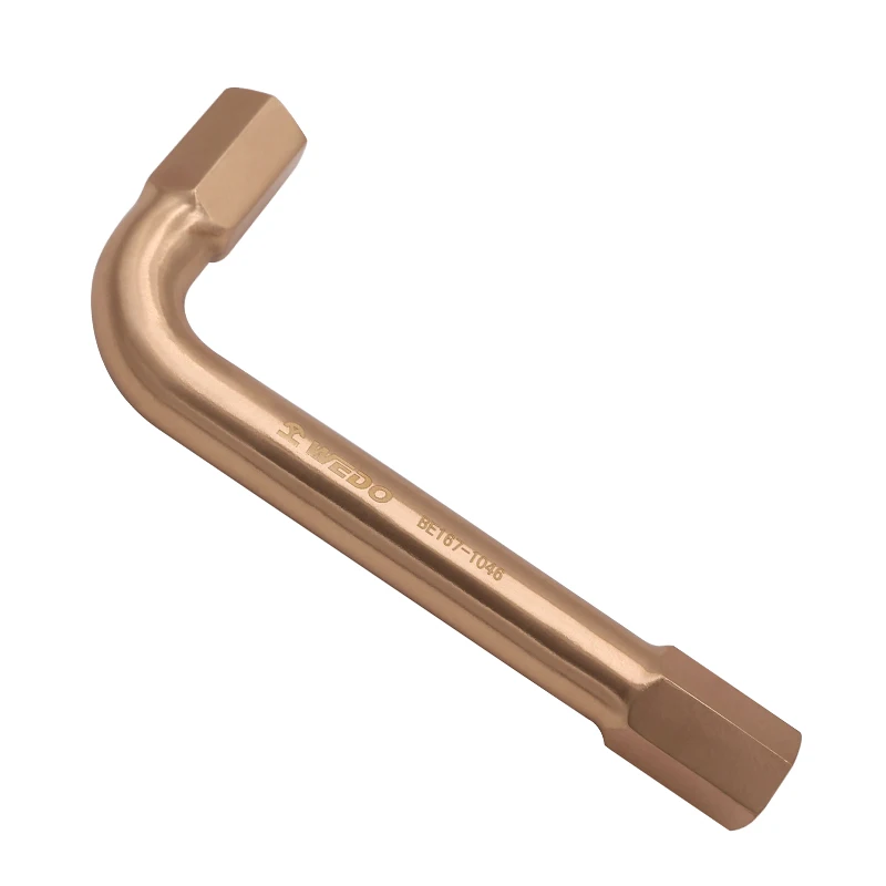Неискрящийся шестигранный ключ WEDO ATEX, ключ из алюминиевой бронзы или бериллиевой меди, сертификат BAM/FM/GS/ISO/OHSAS