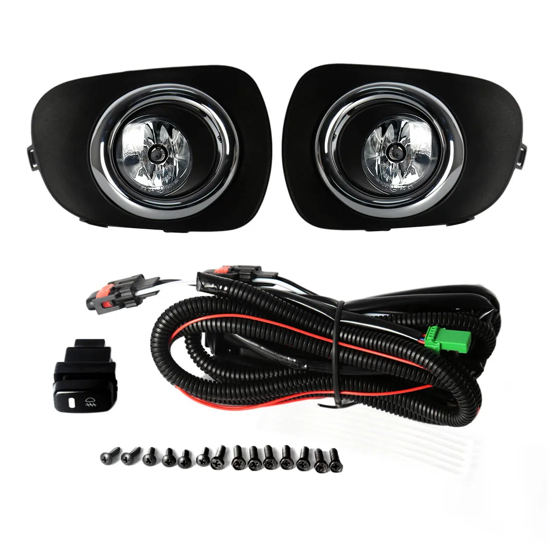 2Pcs Fog Light Foglamps For Mitsubishi Pajero Sport 2010-2014/L200/Triton 2013-2015 Auto Driving Daylights Car Accessories