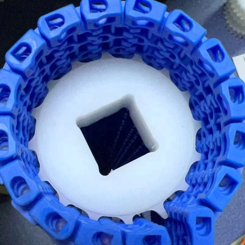 Non-standard parts of engineering plastics are processed with customized special materials such as high-temperature, acid-alkali