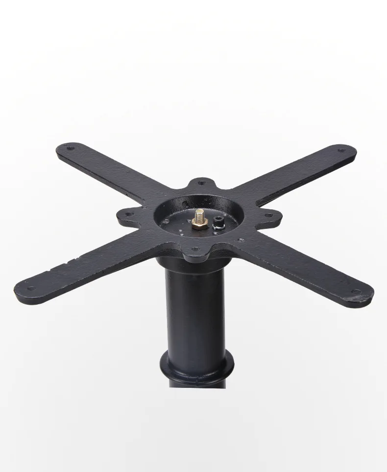 bronze tulip restaurant wooden custom european black metal counter height table base for dining table