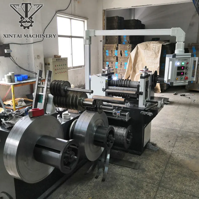 
High speed high quality metal strap coil slitting rewinding machine for stainless steel galvanized copper strip roll China 