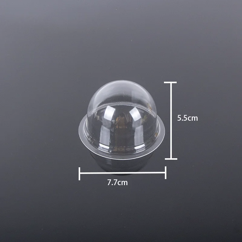 hengmaster Packing food plastic dessert tray and container box with lid cover for cake