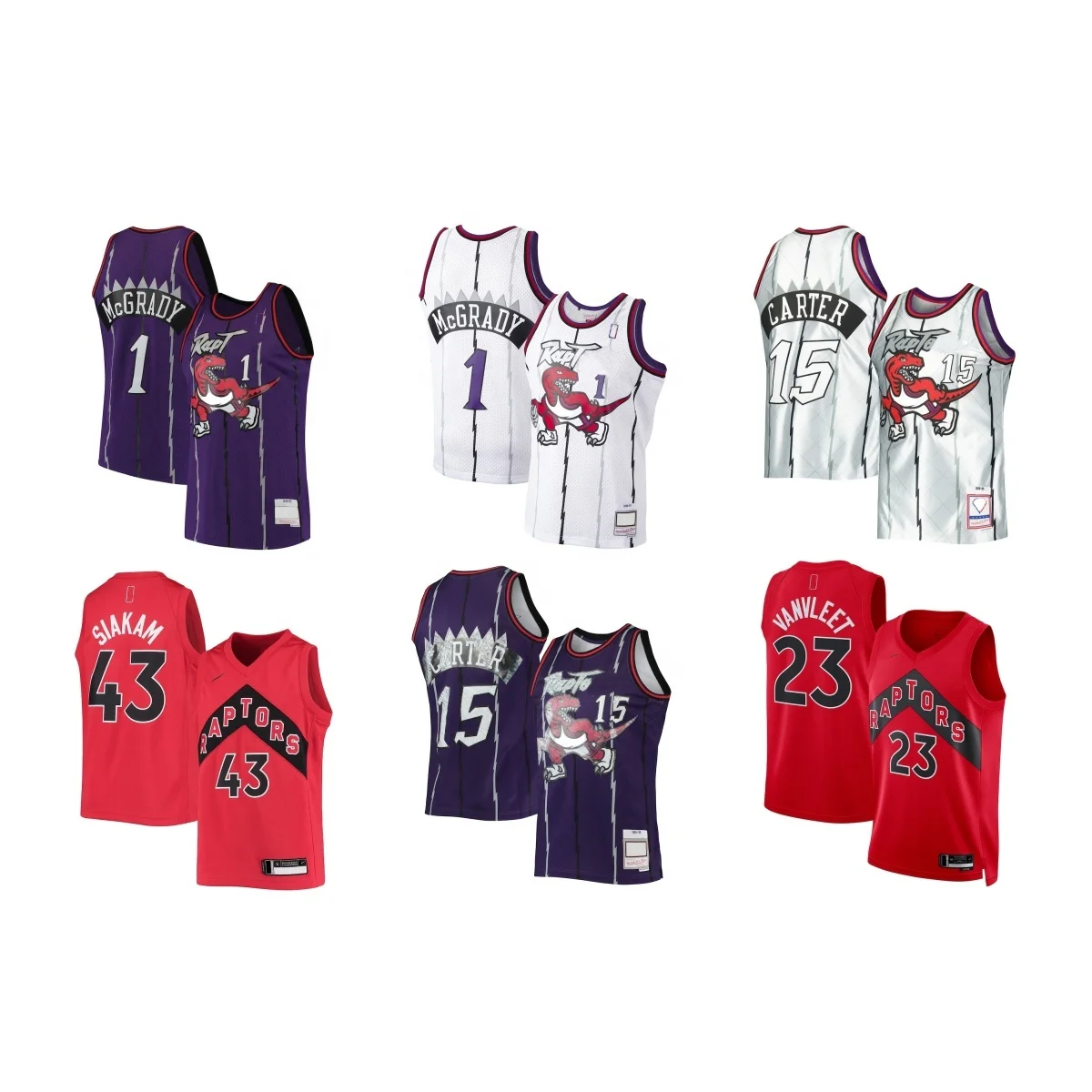 Продам мужские баскетбольные майки Toronto лучшего качества #1 McGrady #43 Siakam Мужская баскетбольная тренировочная одежда.
