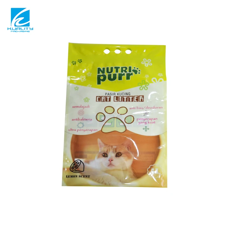 Custom printed plastic aluminum foil stand up pet dog food packaging bag