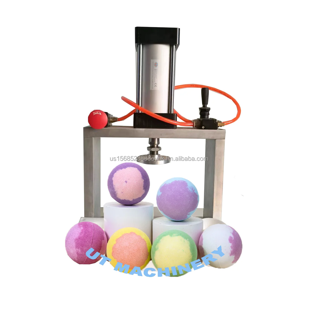 Eco-friendly bath Shower Steamers affordable bath bomb press machine For Kids