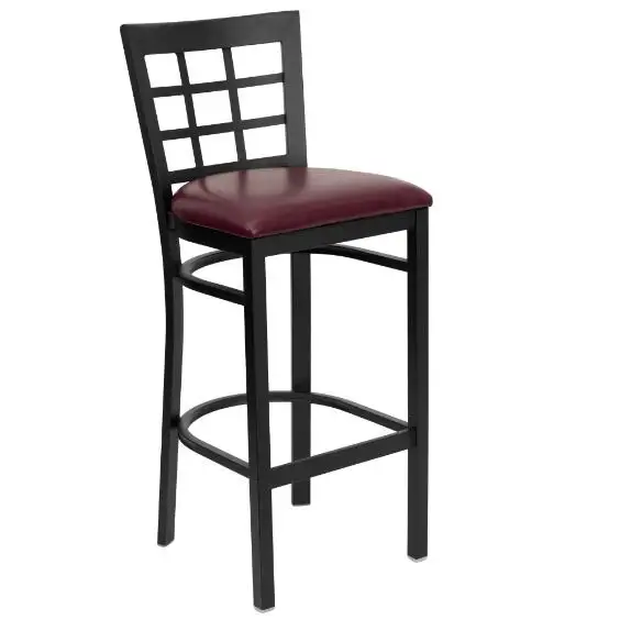 Factory Direct Supply High quality Durable Industrial Leather Bar Stool