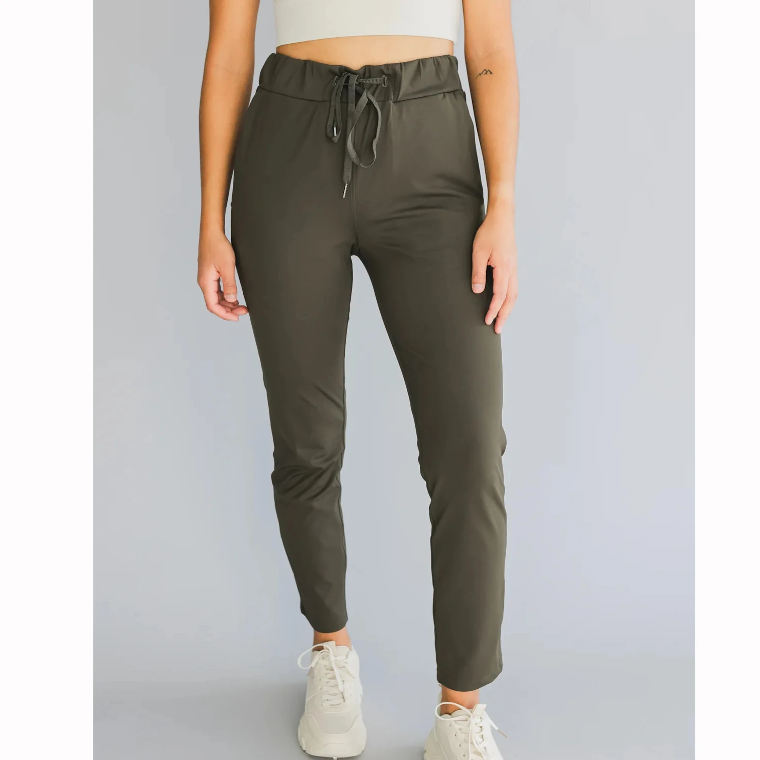 wholesales customize print Performance Fit Womens Jogger New Style Jogger Pants Black Jogging Gym Jogger For Women